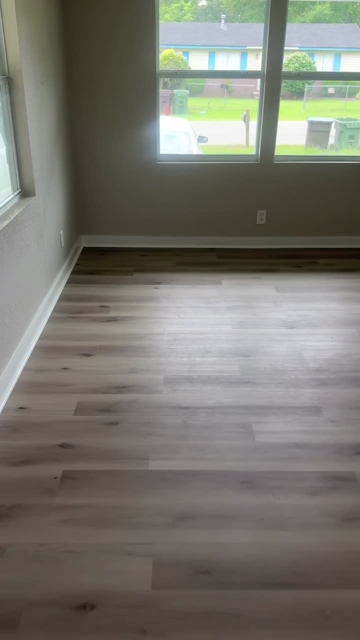 Finished bedroom