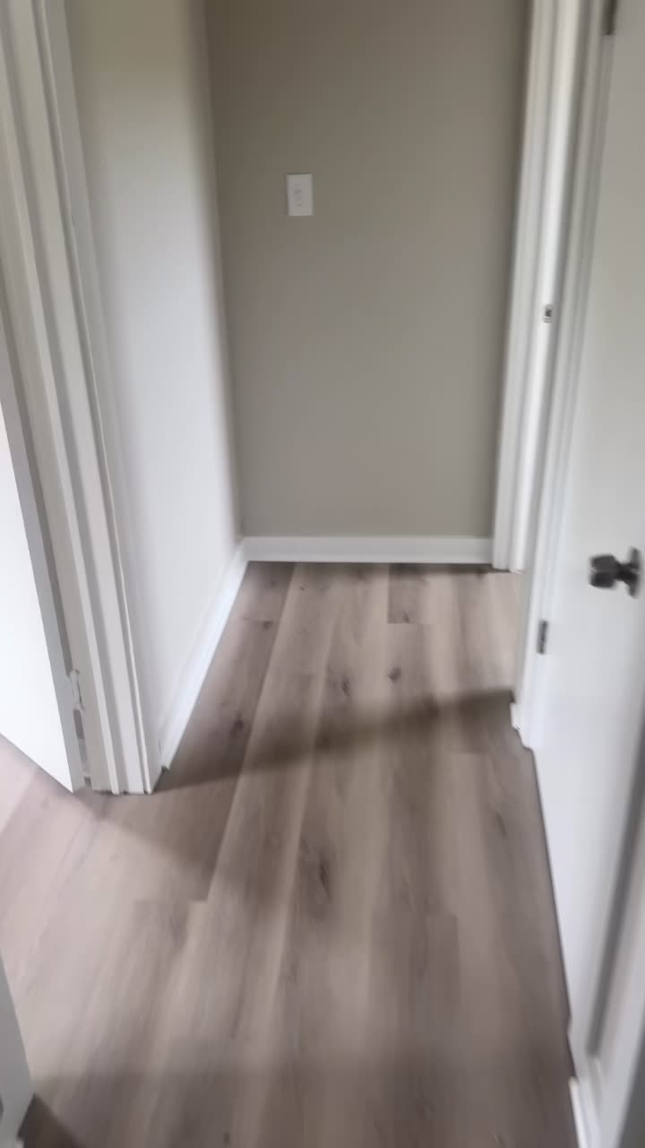 Finished hallway